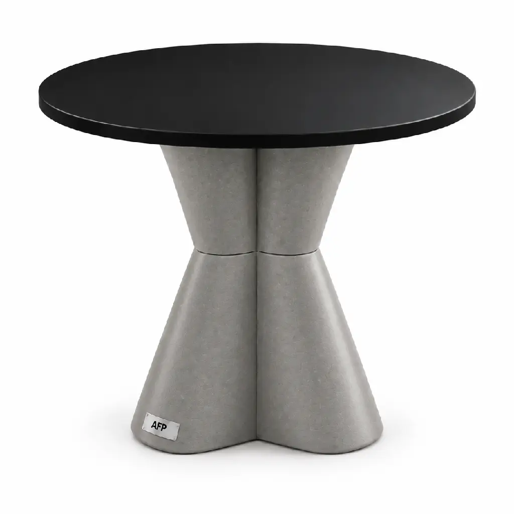 Table haute CLUB gris pierre.webp