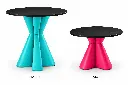 table haute et basse turquoise et framboise.webp