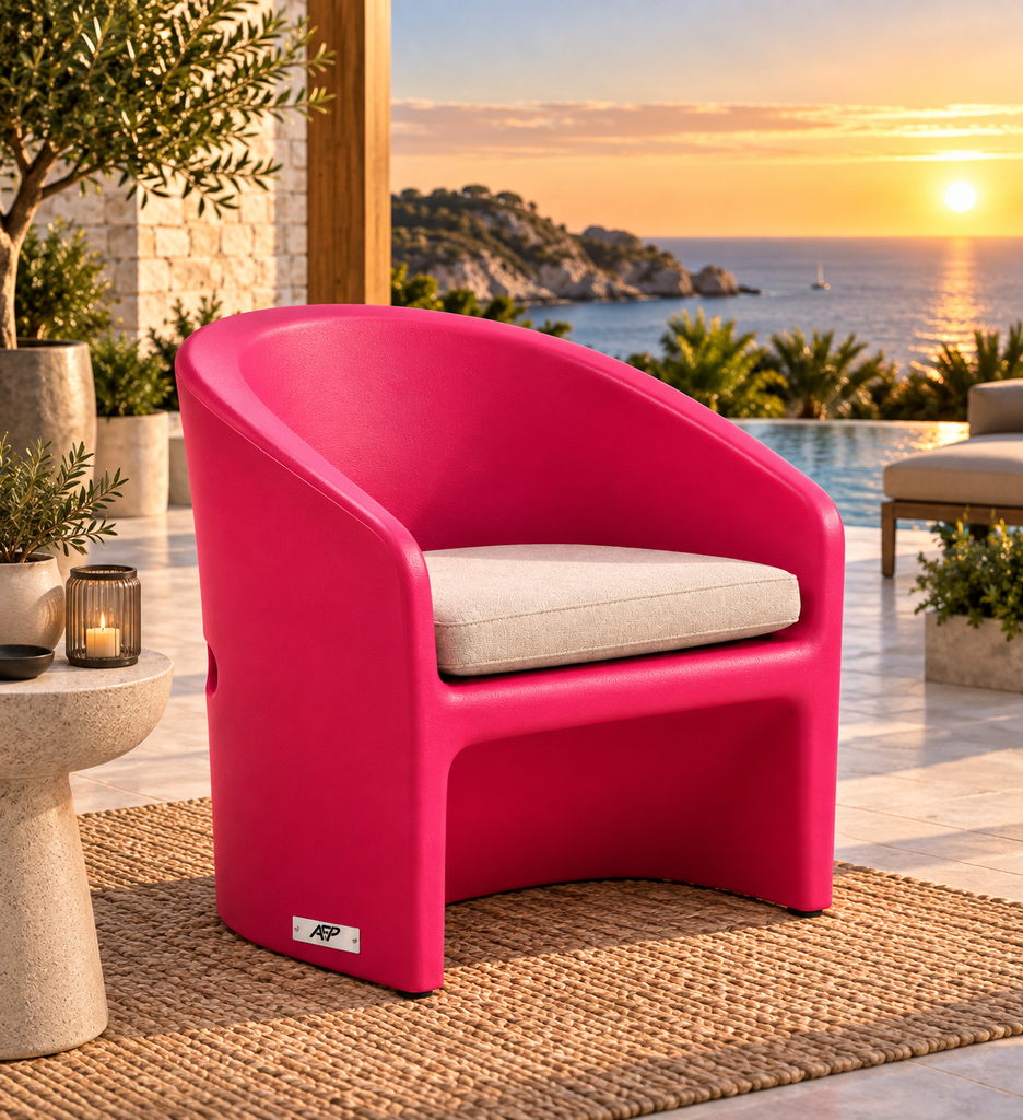 Fauteuil CLUB (Framboise)